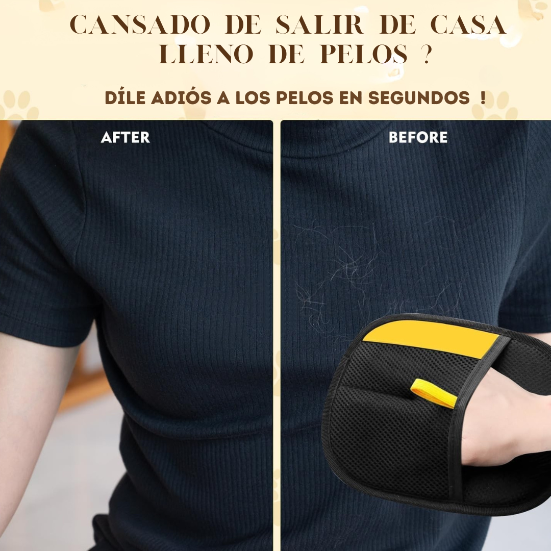 La manopla quita pelos de mascotas más vendida !!!