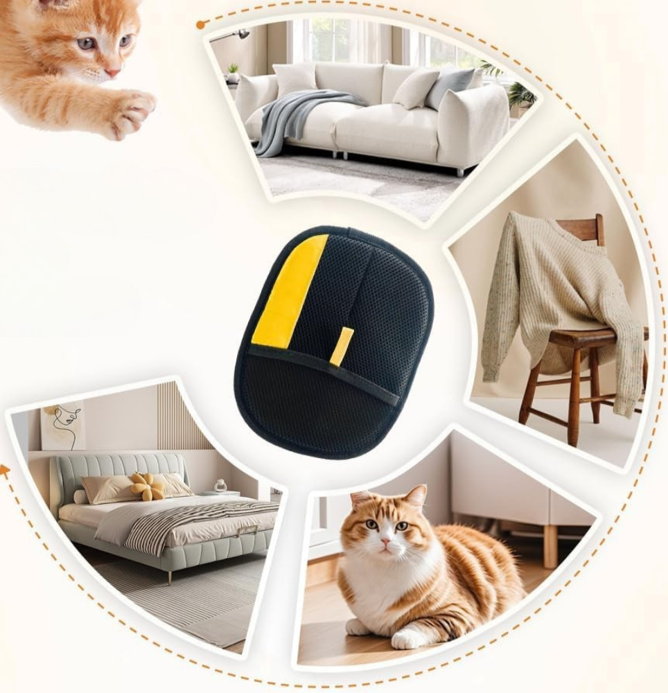 La manopla quita pelos de mascotas más vendida !!!