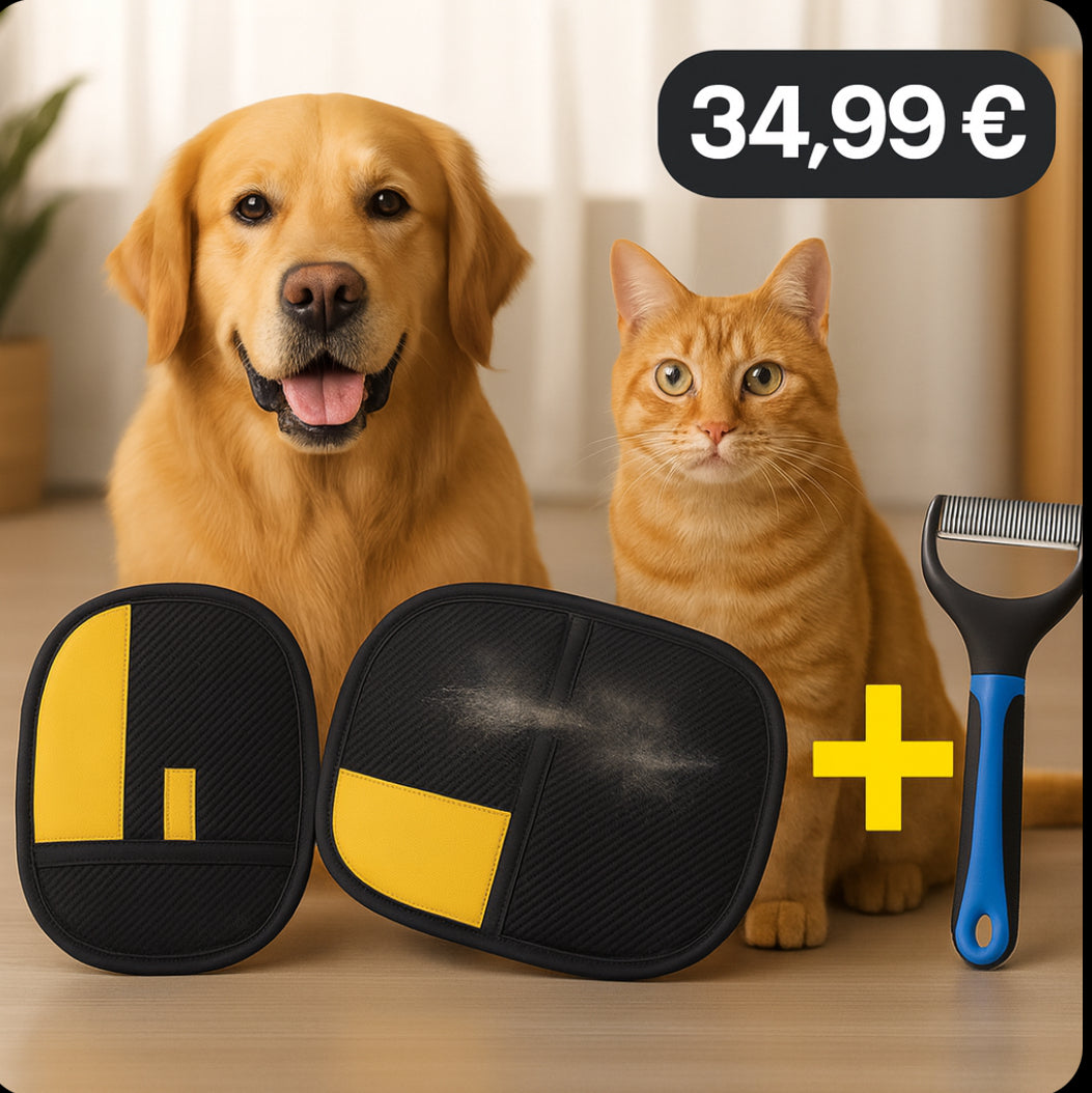 2 Manoplas + Cepillo GRATIS!!